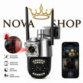 NOVAGUARD 360-CÁMARA DE SEGURIDAD DOBLE LENTE